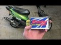 Tuning Honda Dio 34-35(Ставим спортивный коммутатор Posh racing и Как перенести бак в багажник)