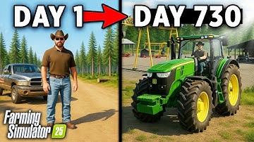 I spent 2 years building a successful logging company from SCRATCH! (Full Film) Farming Simulator 25