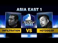 Infiltration (Juri) vs. HotDog29 (M. Bison) - Top 8 - Capcom Pro Tour 2021 Asia East 1