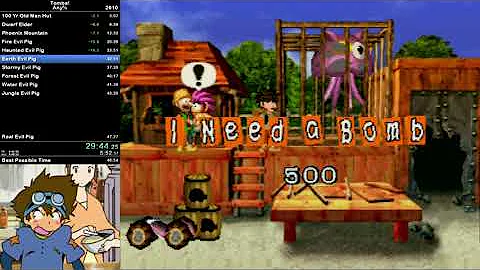 Tomba!/Tombi! - Any% Speedrun in 46:58, SUB 47!!!! (Current World Record)