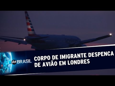 Vídeo: Homem Cai De Avião Perto Do Aeroporto De Londres