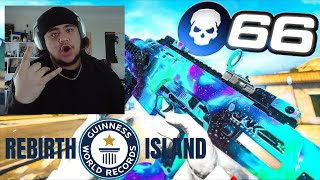 REACTING to Nixstah's *66 KILLS* Solo vs Quads World Record on Rebirth Island!