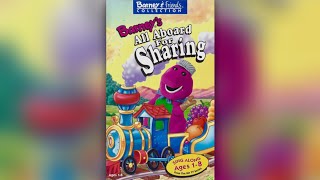 Barney's All Aboard for Sharing (1995) - 1996 VHS