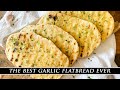 Incredible 5-MINUTE Garlic Flatbread Recipe