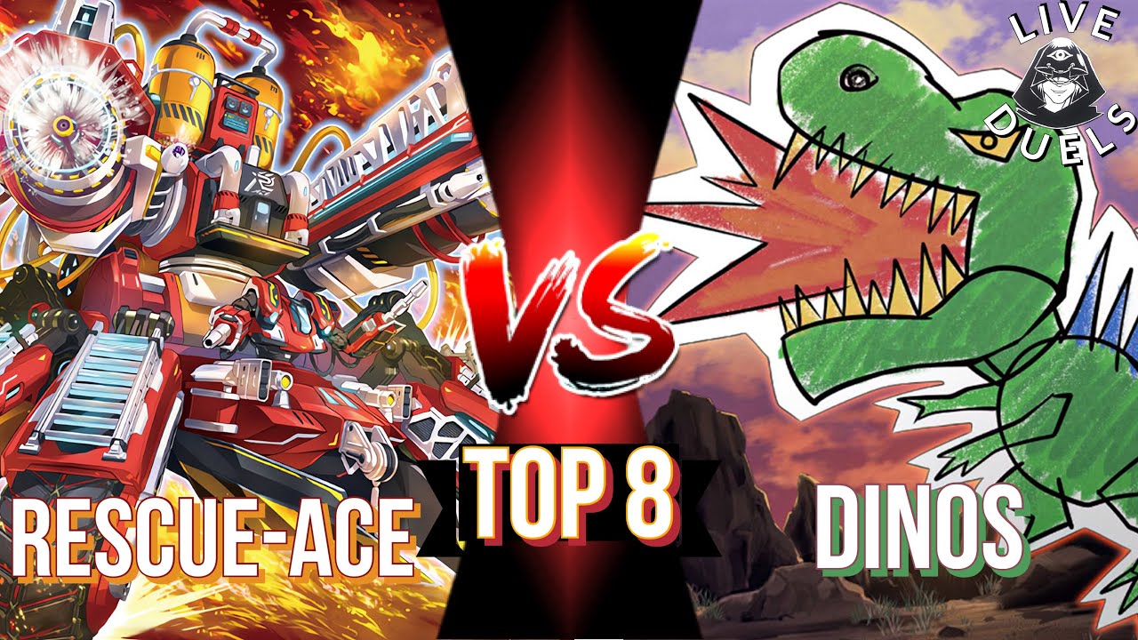 Top 8 Showdown: Rescue-Ace vs Dinos! OTS Box Tournament
