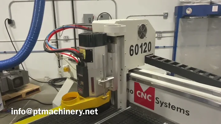 First look at our 2015 Techno HDS 60120 5x10 flat table CNC Router