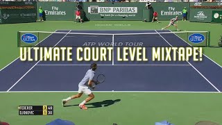 Roger Federer - Ultimate Court Level Mix Tape ● Part 1