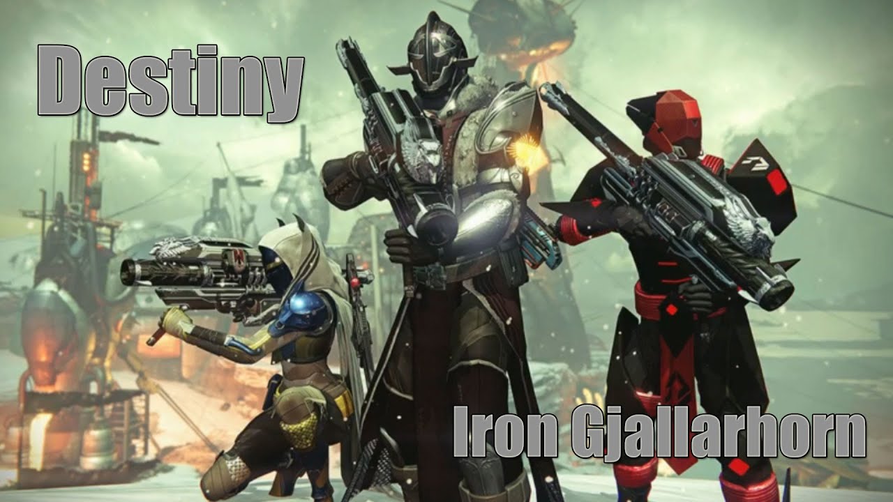 Destiny : Iron Gjallarhorn Black - YouTube