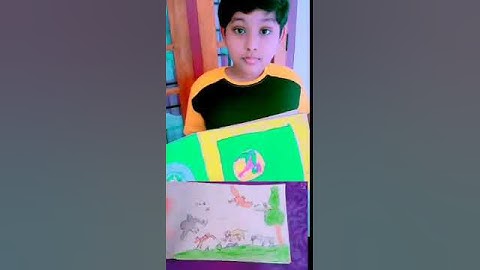 Vlad and Niki play with colored toy blocks and build Three Level house pictures.