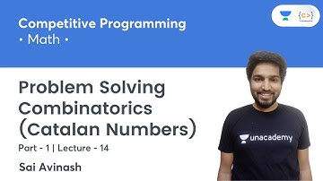 Problem Solving Combinatorics - 1 | L 14 | Math for Competitive Programming | Sai Avinash