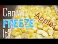 Can we freeze it  fresh apples