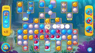 Fishdom 7354 Level - 22 moves - NO BooSTERS