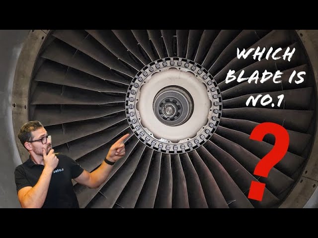 Thumbnail for How to indentified blade No.1 on A320 CFM-56 5B Engine