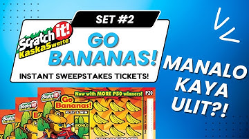 LUCKY TICKET! | Go Bananas! | Scratch It Challenge | Instant Sweepstakes | Video 002