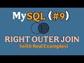 What is SQL Right Outer Join || SQL Full Tutorial || MySQL Full course #9