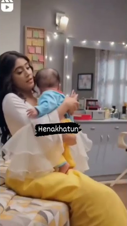 Naira And Baby Cute Funny Video | #funny #yrkkh #naira #baby