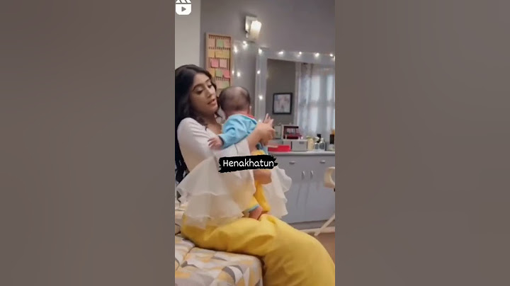 Naira And Baby Cute Funny Video | #funny #yrkkh #naira #baby