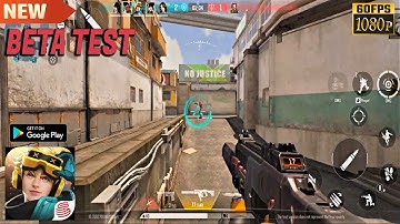 Hyper Front (Valorant) Android Beta Gameplay - Training & Tutorial