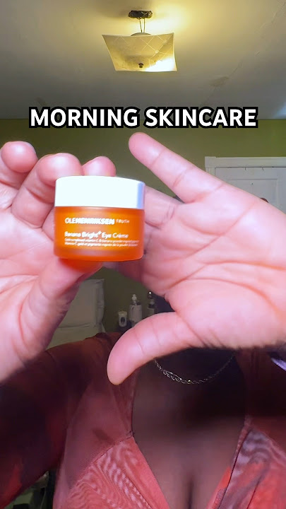 MORNING SKINCARE #skincare #olehenriksen #shorts #youtubeshorts