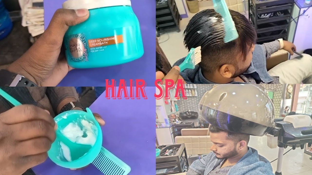 HAIR SPA [ STEPBYSTEP ] Procedure At Saloon Loreal YouTube