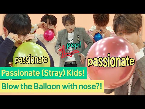 Let's test Stray Kids's Passionate with Balloon!🎈