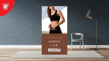 EXPRESS L.A.B. с Натальей Смирновой | 4 мая 2020 | Онлайн-тренировки World Class