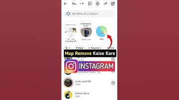 Instagram map location band kaise kare | How to turn off map location on instagram 2025