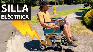 Prototipo de la Silla de Ruedas Eléctrica más Económica del Mundo!