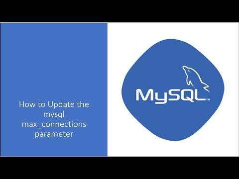 MySQL : How to increase the MySQL max connections value