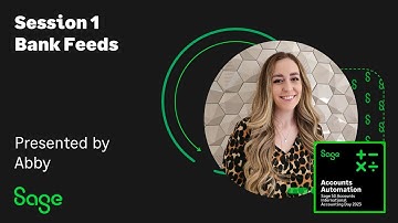 Sage 50 Accounts (UK) - IAD Session 1 - Bank Feeds
