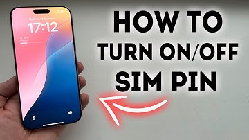 iPhone 16/16 Pro Max: How To Turn ON/OFF SIM PIN - Full Guide