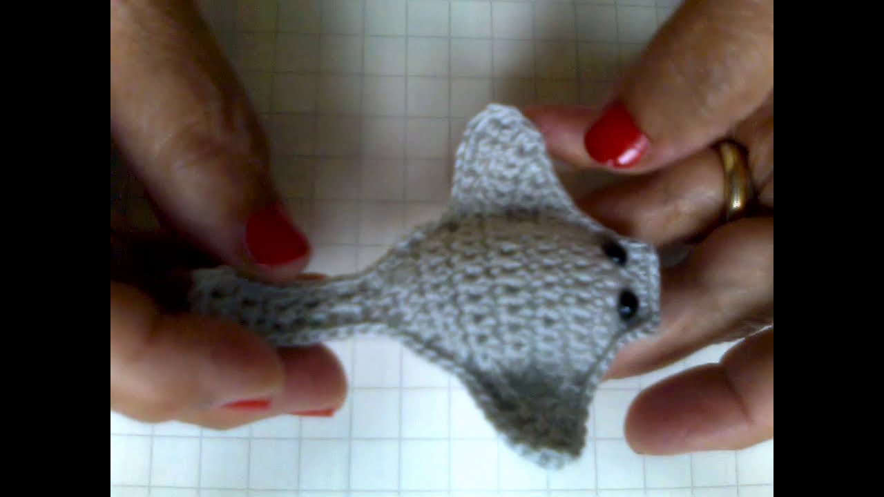 pesciolino uncinetto per acquario