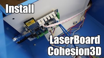 How To Install The Cohesion3D LaserBoard Into Your K40 C02 Laser