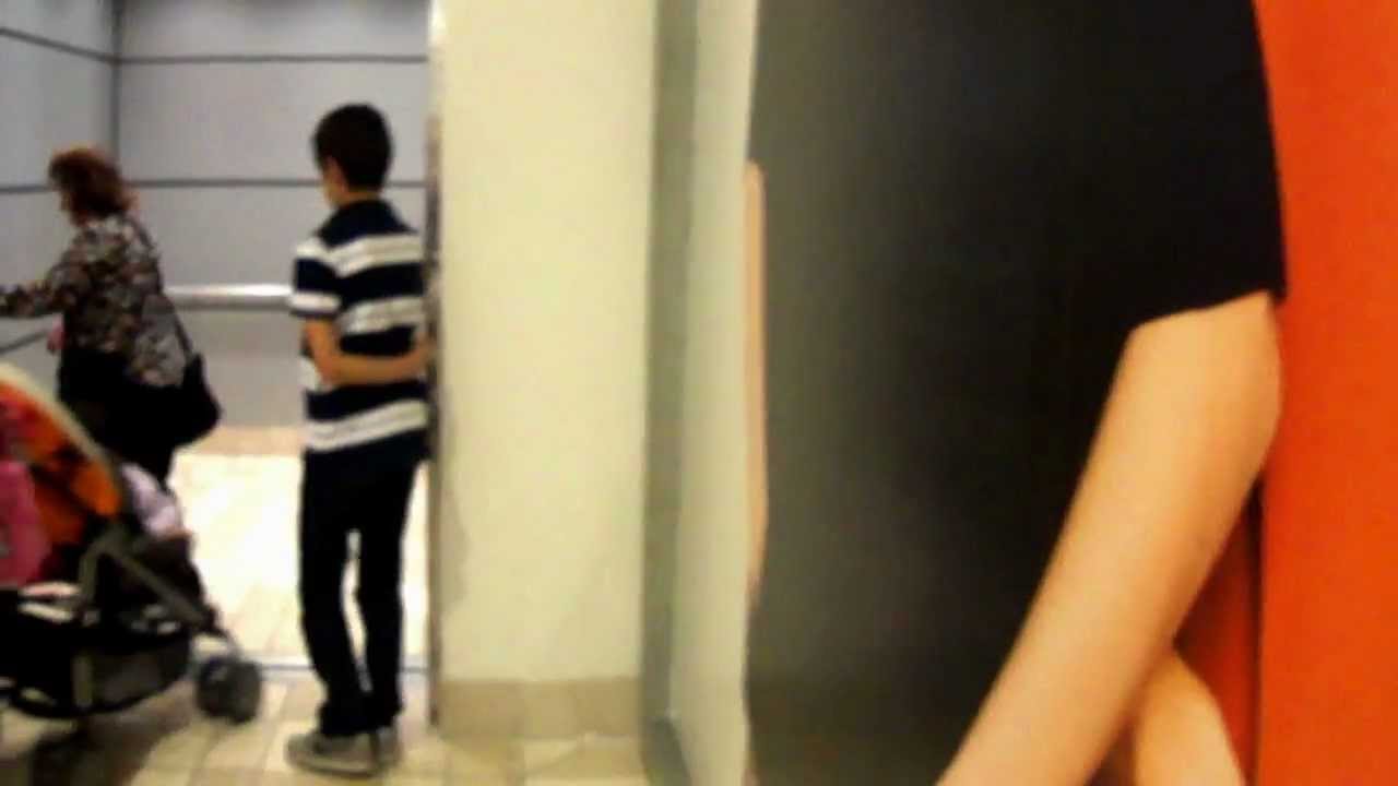 BUSY Food Court Elevators at the Tyson corner mall Tyson corner VA