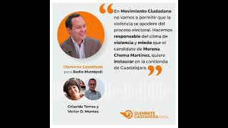 Hay una campaña negra orquestada por Morena en Jalisco - Clemente Castañeda