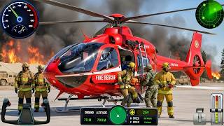 Army Helicopter Fight Rescue Simulator - Helicopter Flying Pilot Rescue Game - Andriod Gameplay screenshot 4