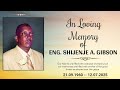 CELEBRATING A LIFE WELL LIVED OF ENG SHIJENJE A GIBSON CELEBRATING A LIFE WELL LIVED OF ENG SHIJENJE A GIBSON