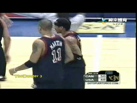 Allen Iverson Hits 7 3pts In The 3rd Quarter Vs Ca...
