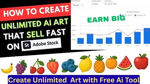 Create Unlimited AI Vectors for Free | Sell on Adobe Stock