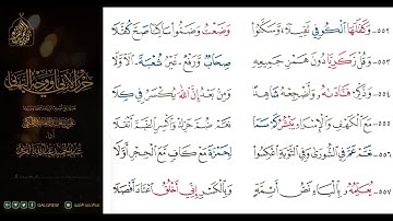 #الشاطبية #حرز #الأماني ووجه التهاني 031 سورة آل عمران