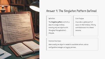 Singleton Pattern: Interview Preparation Guide