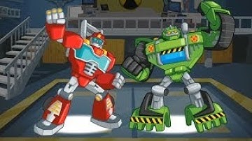 Transformers Rescue Bots Hero Adventures Episode 2 Restore power to Griffin Rock