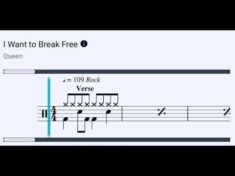 I Want To Break Free Rockschool Drums Grade 1