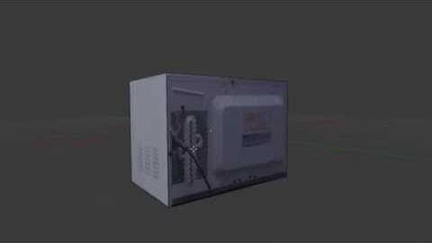 3D Reconstruction of a Microwave Oven