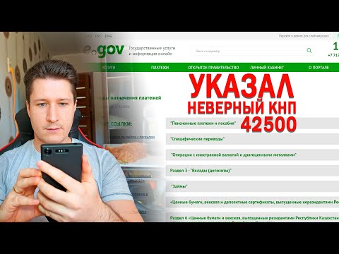 Что делать? При оплате счета указал неверный КНП (111 или 049). Возврат социальных выплат (42500 тг)