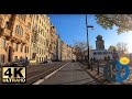 4K VIDEO PRAGUE driving in car | sunny afternoon