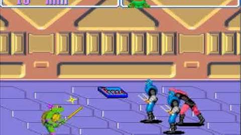 TMNT 4 : Turtles in Time - [Soluce - 011. Starbase : Where No Turtle Has Gone Before]