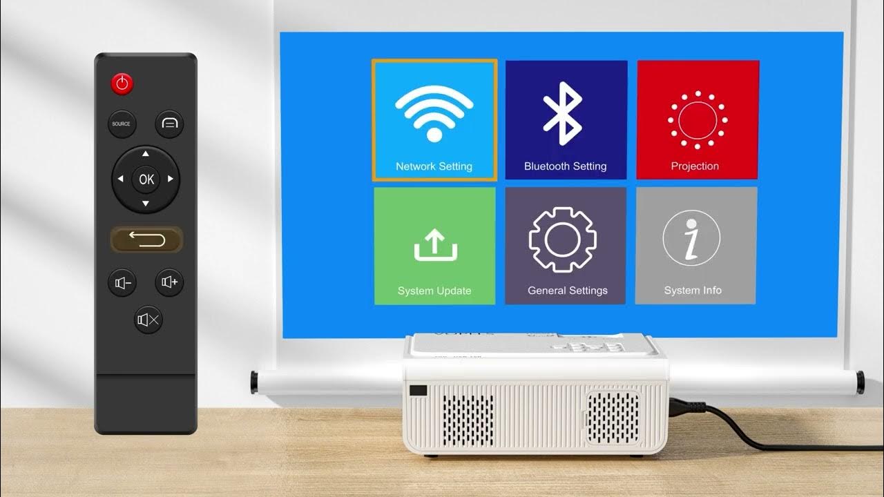 M03H How to connect to Mac?AuKing projector YouTube