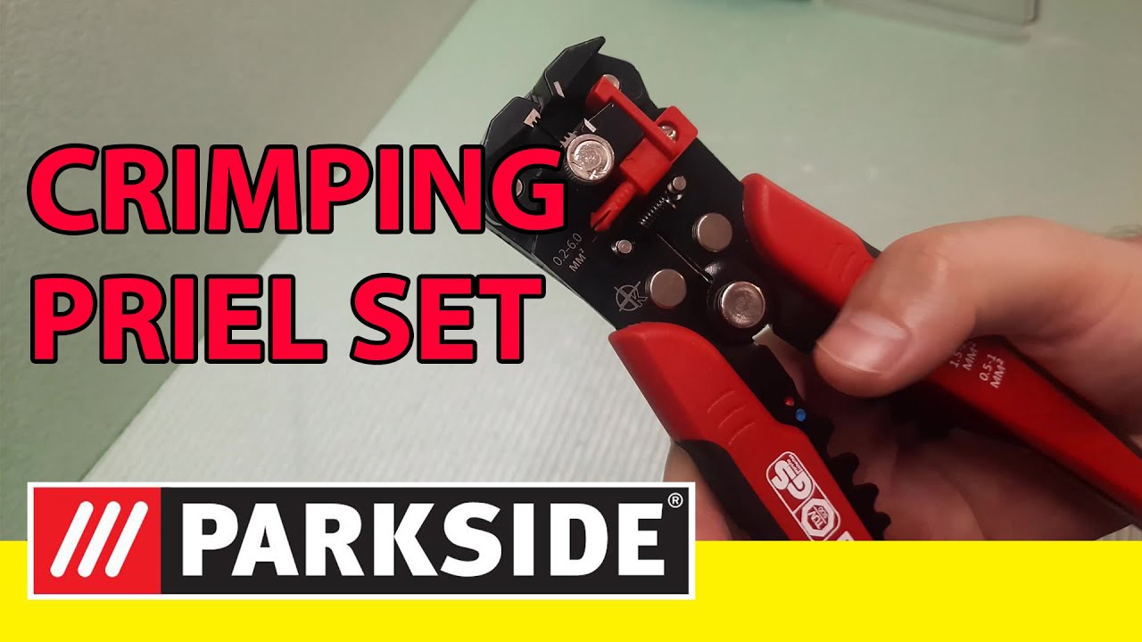 Parkside Crimping Plier Set - Unboxing - YouTube