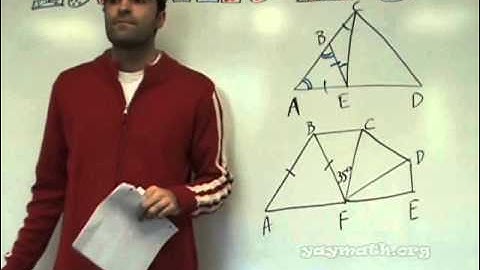 Geometry - Isosceles Triangles Introduction